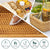 Wicker Rectangle Rattan Baskets Trays Serving| Set Of 3