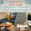 Decorative Water Hyacinth Napkin Holder Square For House And Restaurant