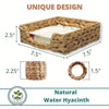 Decorative Water Hyacinth Napkin Holder Square For House And Restaurant