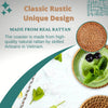 Rattan coaster is made from high-quality natural rattan by skilled artisans in Vietnam
