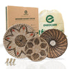 Woven Seagrass Basket Wall Decor| Boho Wall Hanging | Set Of 3